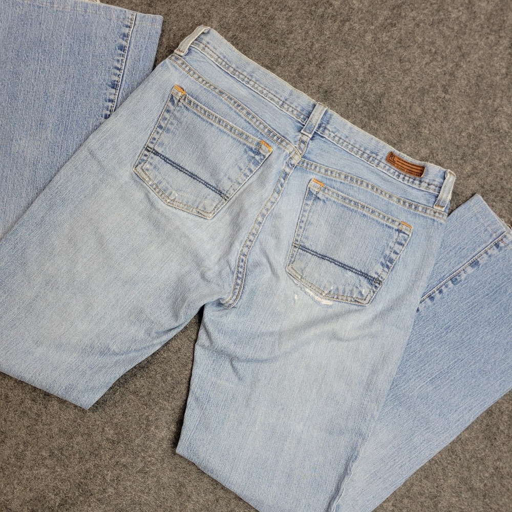 Ralph Lauren Jeans Womens 8R Blue Denim Kelly Stretch Flared Leg Streetwear